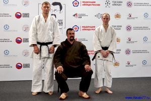 Стивен Сигал и инструктора Рююкан додзё (Жданов А. Антонов А.)