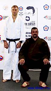 Стивен Сигал и Жданов Алексей